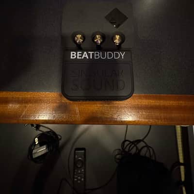 Singular Sound BeatBuddy Machine Pedal 10th Anniversary Edition 2025 - Black image 4