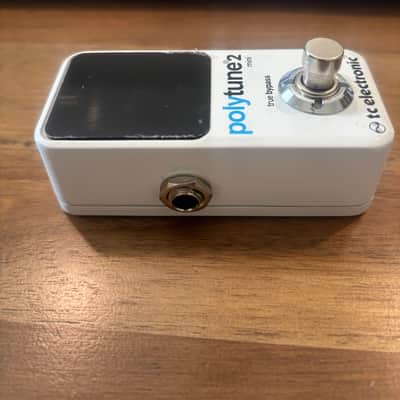 TC Electronic PolyTune 2 Mini Tuning Pedal 2010s - White image 3