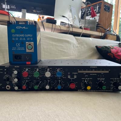 GML 2020 High Resolution Discrete Input Channel Strip with Power Supply 2000s - Black image 1