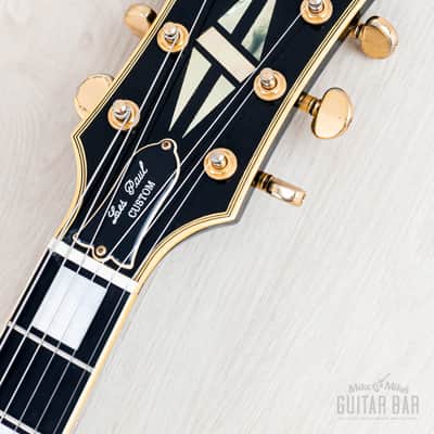 1993 Gibson Historic ‘57 Les Paul Custom Black Beauty LPB7 w/ '57 Classic PAFs & Case image 4