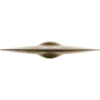 Zildjian K0943 K Custom 14" dark hi-hat image 3