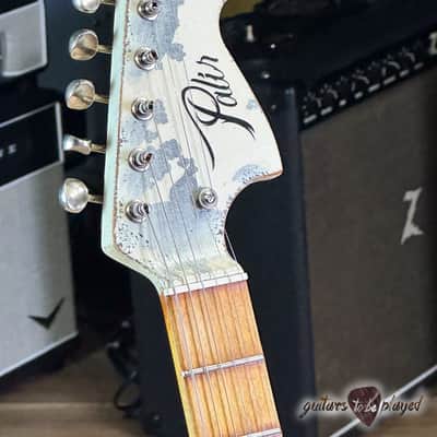 2023 Palir Imperial Jazzmaster-Style Lollar Blademaster Guitar w/ Case – Paisley image 5