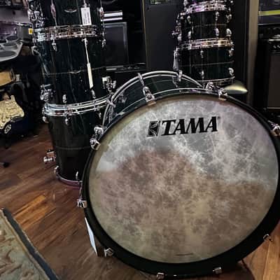 Tama Star 7Piece Shell Pack Bubinga Drum Set - Dark Green Cordia image 3