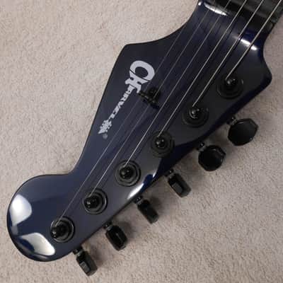 Charvel Pro-Mod Plus So-Cal Style 1 HH EVTN6, RH 6-String Electric Guitar, Evertune Bridge, Midnight Blue image 12