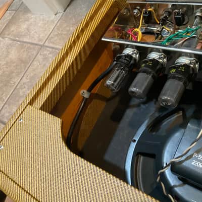 Revolver Amplification Tweed Deluxe 5E3 Clone Vintage Jensen P12Q image 15