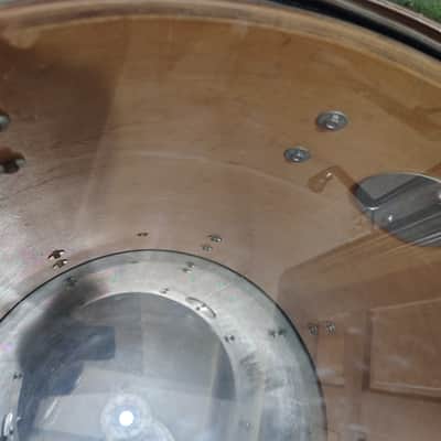 Ludwig Maple 🍁 18"(Diameter)x16" (Depth) Floor Tom Late 70's early 80's - Black Wrap image 11