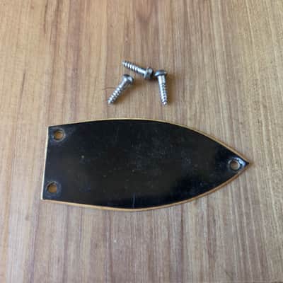 Vintage Early 1960's Gretsch Guitar Truss Rod Cover w/ Mounting Screws! image 2