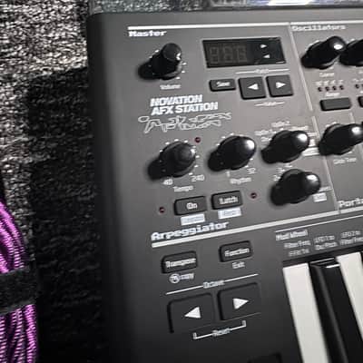 Novation AFX Station 25-Key Monophonic Synthesizer 2020 - Present - Black image 3