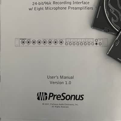 PreSonus Firestudio Project Firewire Audio Interface 2010s - Silver image 4