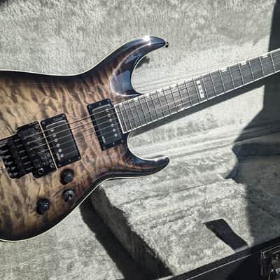 ESP E-II Horizon FR-II - See Thru Black Sunburst image 2