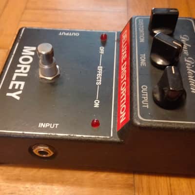 Morley MOD-DDB Deluxe Distortion early 80's s/n 19630 - Black image 3