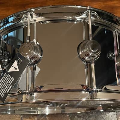 DW Collectors 6.5 x 14 Heavy Steel Snare 2026 - Chrome image 2