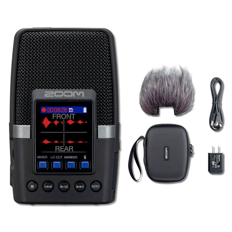 Zoom H2essential Multi-Mic Handy Recorder with APH-2e Accessory Pack image 1