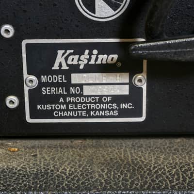 Kustom Kasino Club-B 2-Channel Guitar Amplifier image 3