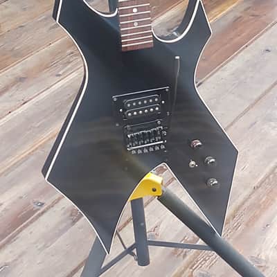 B.C. Rich Warlock II 83/84 Black With White Binding image 1