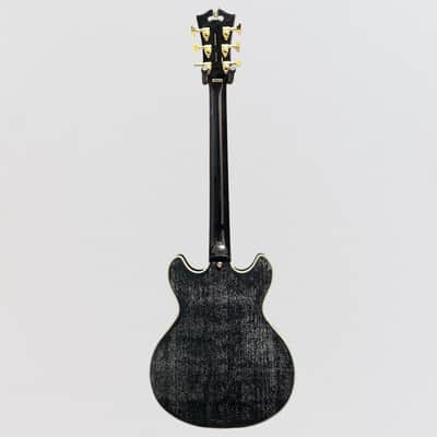 D'Angelico Excel Mini DC Semi Hollow body Electric Guitar - Black Dog imagen 11
