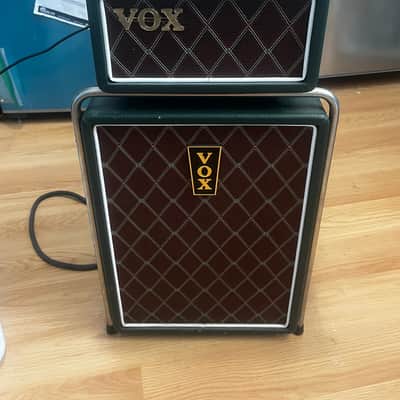 Vox MSB25 Mini Superbeetle 25-Watt 1x10" Mini Guitar Amp Stack 2019 - Present - British Racing Green image 1