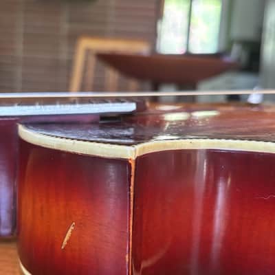Kay 2 point Venetian Mandolin 1940's - Sunburst image 14