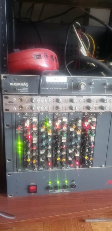 Neve 1980 prism rack  3 mic pre /eq 2 compressors image 1