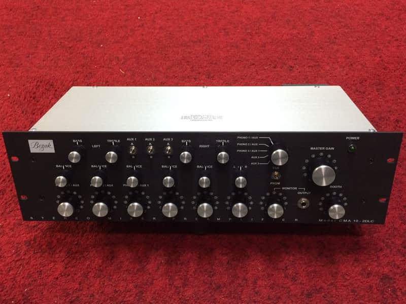 Bozak CMA-10-2DLC DJ Mixer by Buzzy Beck RARE | Reverb