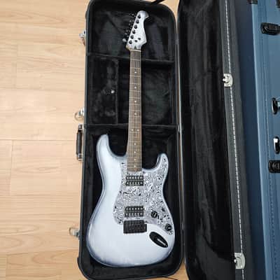 Wilhelm Guitars Custom Handmade HH Super Strat Solid Body Electric Guitar "Black Frost" image 18
