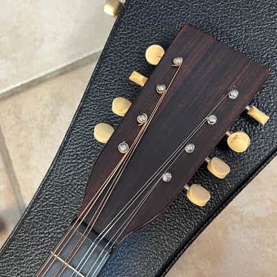 1918 C.F. Martin A-K Flamed KOA Mandolin with case image 15