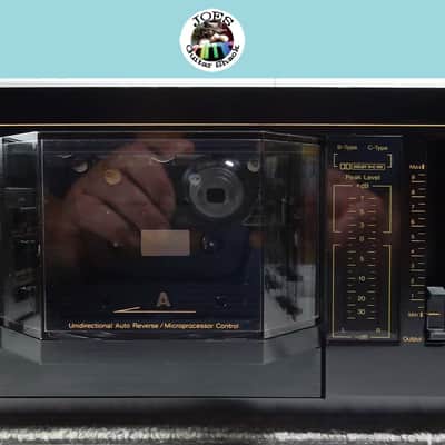 1991 Nakamichi RX-202 Uni Directional Auto Reverse UDAR Stereo Cassette Deck 120-240 Dual Voltage Selector Recapped, New Belts Fully Serviced 07-10-2026 Excellent Condition #601 image 4