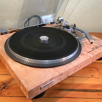 Pioneer PL-518 Handmade Quilted Maple Vintage Turntable Record Phono Audio Technica FREE Shipping! image 3