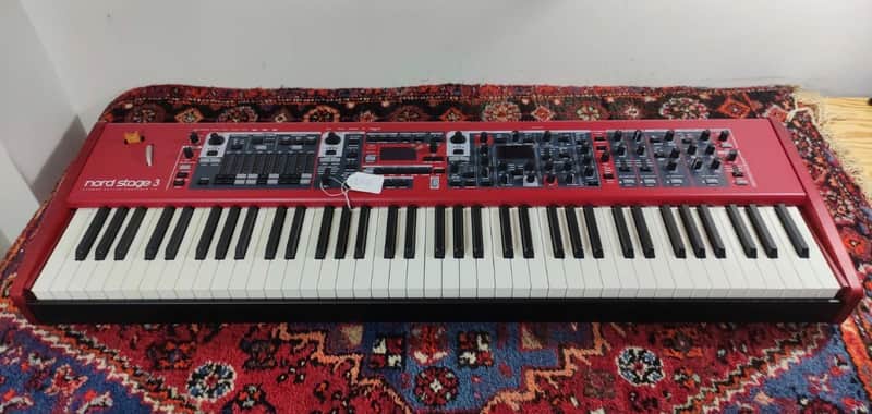 Nord Stage 3 HP76 Hammer Action Portable 76-Key Digital Piano (Warranty / Sustain Pedal / Brand NEW keybed installed) image 1