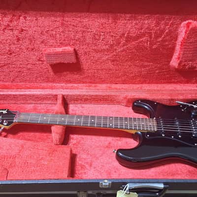 1985 Fender MIJ Contemporary Series Stratocaster Deluxe HSS - Black - image 11