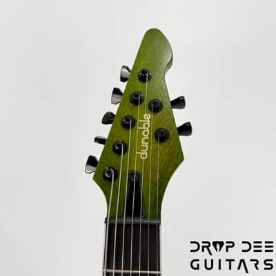Dunable USA Custom Shop Yeti 7 7-String Electric Guitar w/ Case - Nuclear Burst image 11