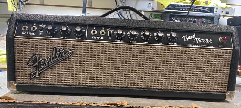 Fender Band Master 1966 - Blackface - AB763 Circuit image 1