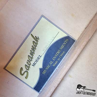 Luthier Speical: Savannah SGP-12-NA Acoustic Guitar Husk (2010s - Natural) Bild 4