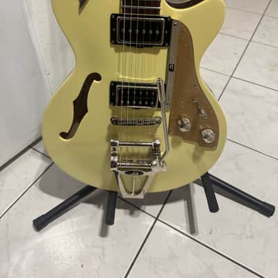 Duesenberg Starplayer TV Pearl Series Semi-Hollow Electric Guitar 2010s - Ice Pearl image 1