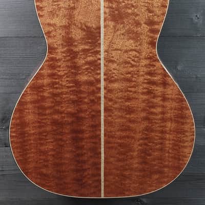 Eastman L-00SS-QS Quilted Sapele / Euro Spruce Luthier Series Guitar image 4