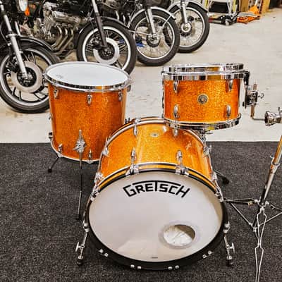 Gretsch Broadkaster 2023 - Gold Glass Glitter image 4