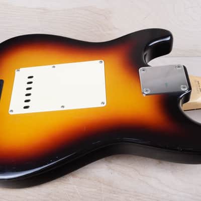 Fender ST-Champ Mini Stratocaster with Built In Speaker MIJ 1994 Sunburst Made in Japan w/ Bag image 11