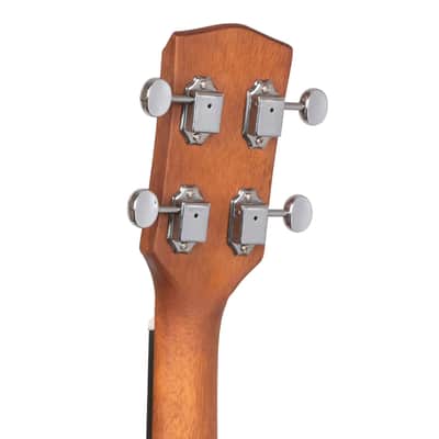 Gold Tone TG-10/L Spruce Top Mahogany Neck 4-String Acoustic Tenor Guitar with Gig Bag For Left Handed Players image 9