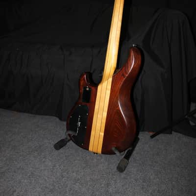 Ibanez  Musician MC940 Fretless  1982 Dark Walnut - Neck Thru image 2