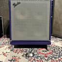 1983 Fender Concert 2-Channel 60-Watt 4x10" Guitar Combo USA - Purple Tolex w/ Footswitch