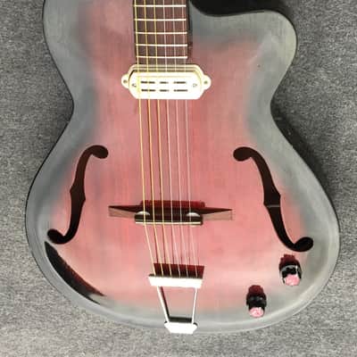 Eko 100/1 Electric 1966 Cherry Burst 1 Pickup Volume&Tone Control image 2
