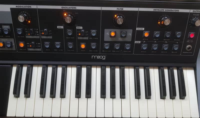 Moog Little Phatty Monophonic Analog Synth 2000s - Black