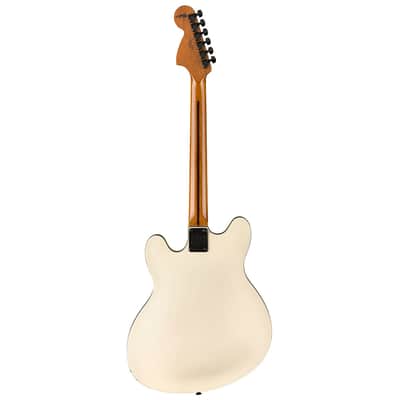 Used Fender Tom DeLonge Signature Starcaster - Satin Olympic White image 8