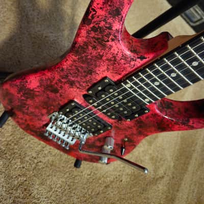 Custom  Matt finish Super Strat Project, with gig bag image 2