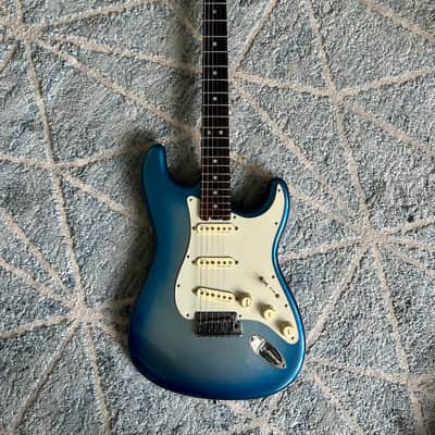 Fender American Elite Stratocaster with Ebony Fretboard 2016 - 2019 - Sky Burst Metallic image 1