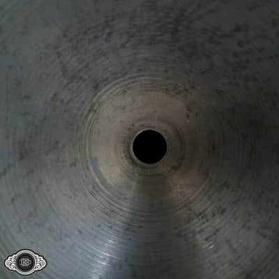 60s A Zildjian 18" vintage crash ride sizzle cymbal 1472g unique plate image 6
