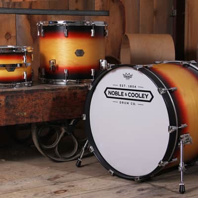 Drum Kits - Noble & Cooley 16x22 8x13 14x16 Horizon Series Drum Kit (Vintage Sunburst Satin) image 14