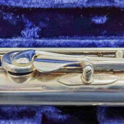 W.T. Armstrong Model 104 Student Flute Closed Hole C Foot w/ Original Case image 12