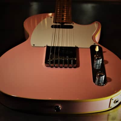 Strings & Things St. Blues Custom Bluesmaster II 1984 Shell Pink. Guitar that ruined Billy Squier image 14