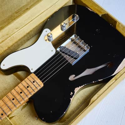 Fender Custom Shop LTD Red Hot Esquire 2025 - Aged Black Relic - Hand Wound Pickup - MINT image 3
